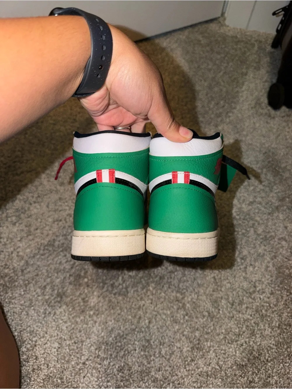 Nike Jordan 1 lucky green